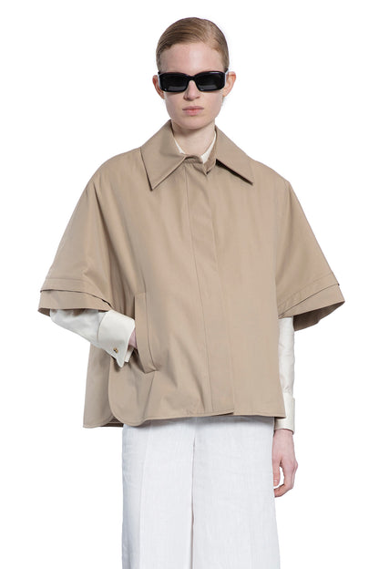 MAX MARA WOMAN BEIGE COATS