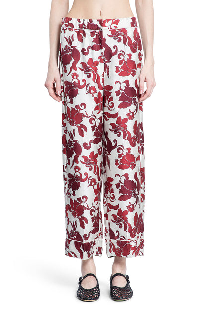 S MAX MARA WOMAN RED TROUSERS