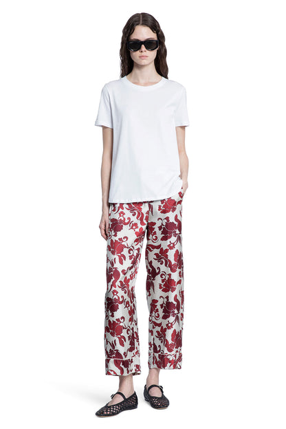 S MAX MARA WOMAN RED TROUSERS