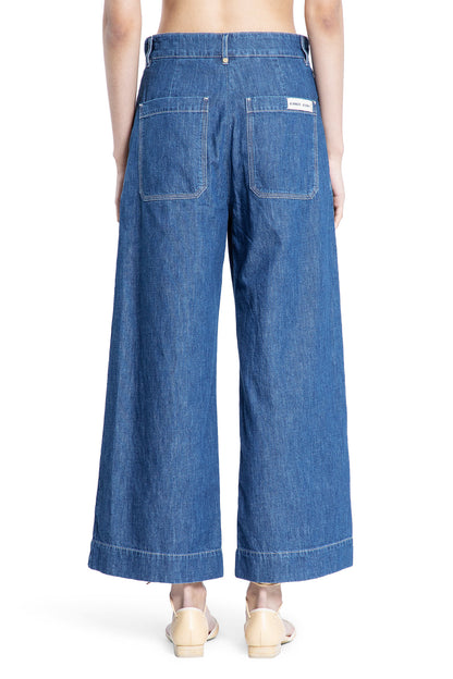 S MAX MARA WOMAN BLUE JEANS