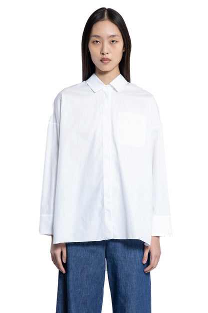 S MAX MARA WOMAN WHITE SHIRTS