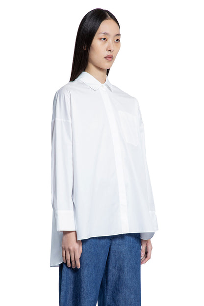 S MAX MARA WOMAN WHITE SHIRTS