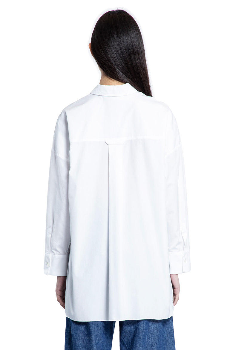 S MAX MARA WOMAN WHITE SHIRTS