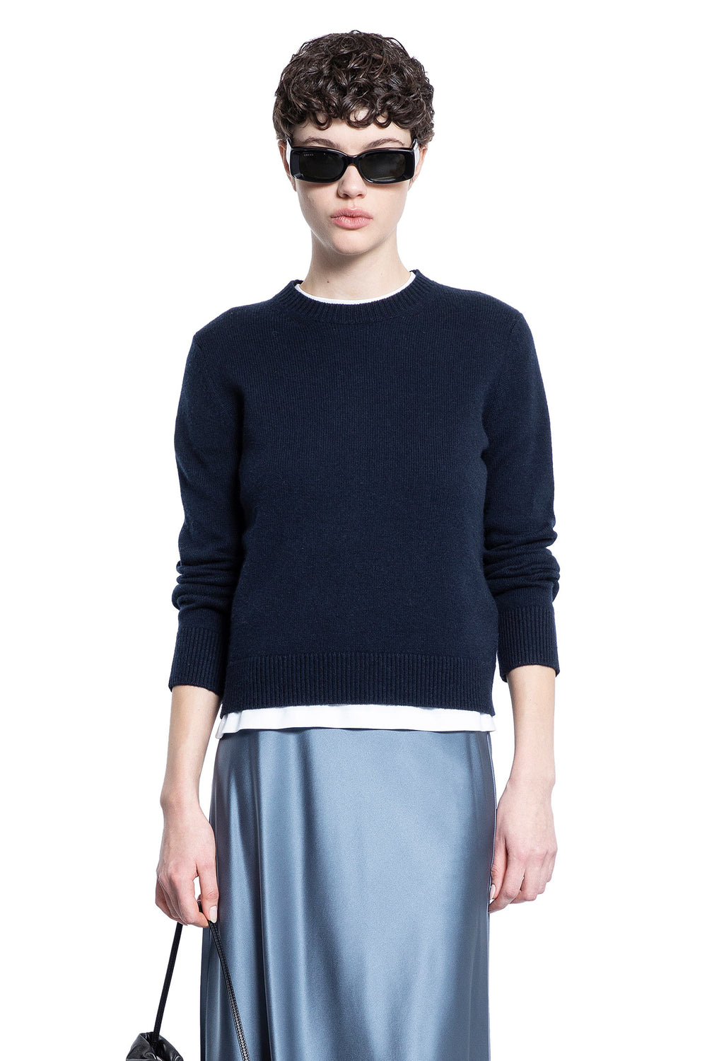 S MAX MARA WOMAN BLUE KNITWEAR