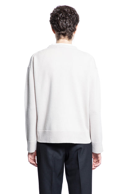 S MAX MARA WOMAN OFF-WHITE KNITWEAR