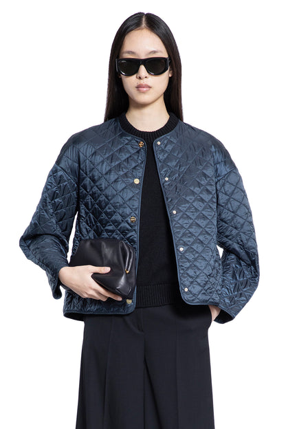 S MAX MARA WOMAN BLUE JACKETS