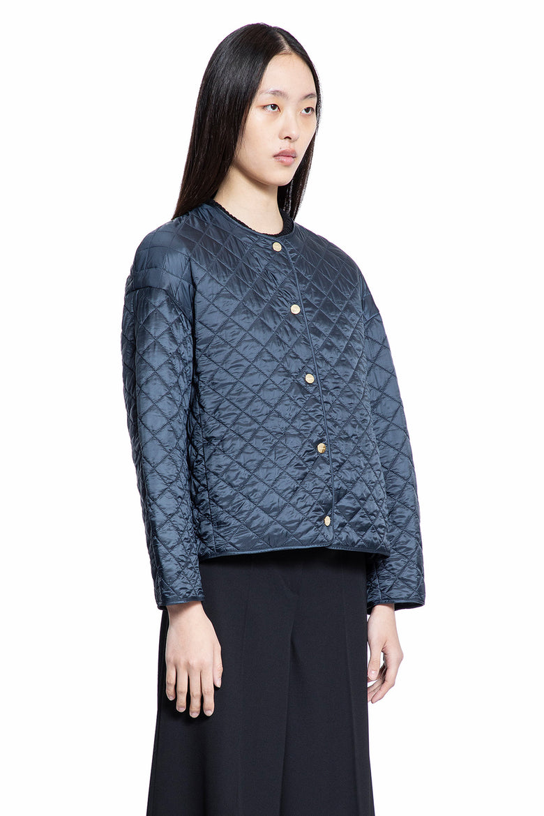 S MAX MARA WOMAN BLUE JACKETS