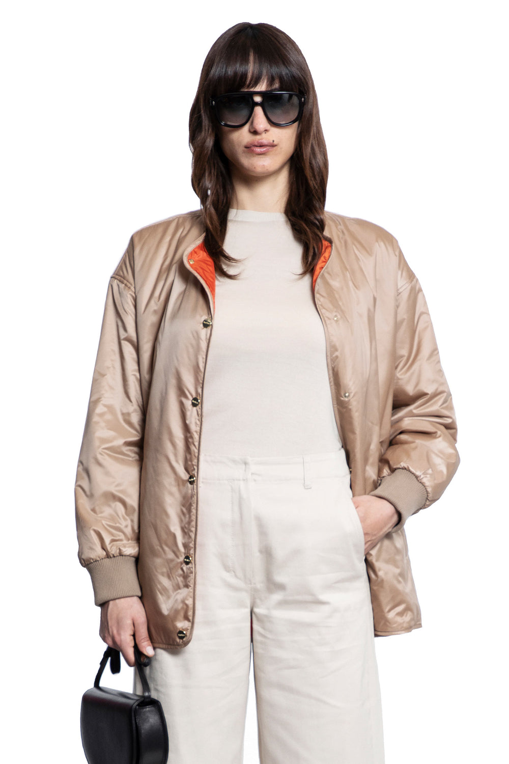 S MAX MARA WOMAN BEIGE JACKETS