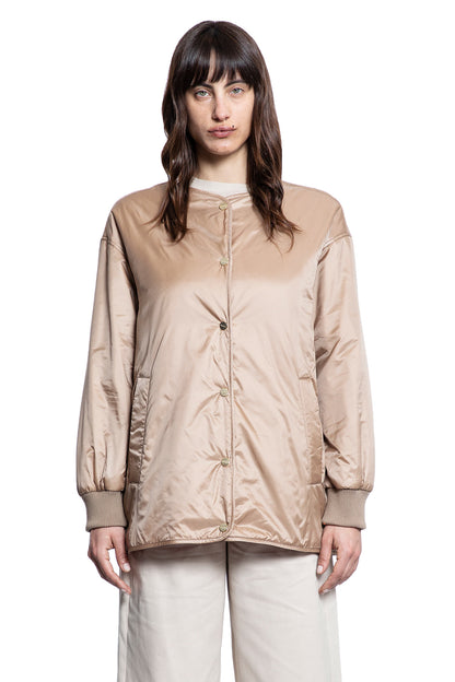 S MAX MARA WOMAN BEIGE JACKETS