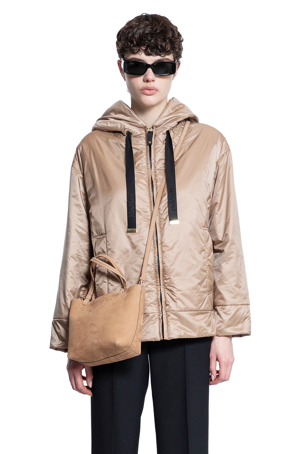 S MAX MARA WOMAN BROWN JACKETS