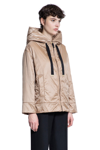 S MAX MARA WOMAN BROWN JACKETS