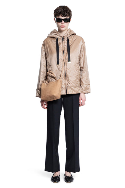 S MAX MARA WOMAN BROWN JACKETS