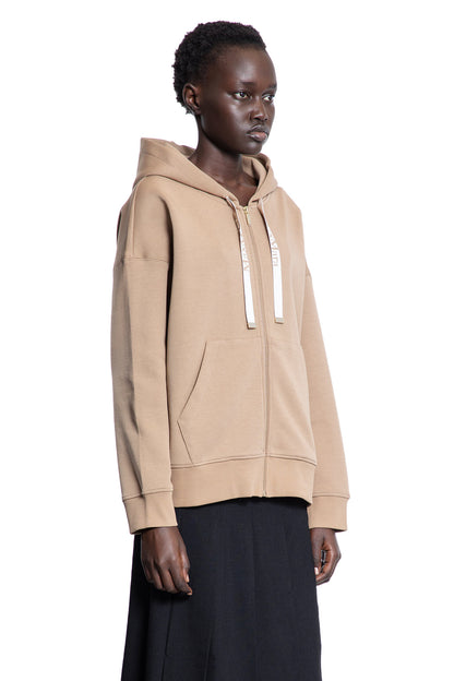 S MAX MARA WOMAN BEIGE SWEATSHIRTS