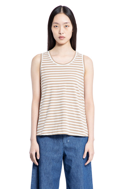 S MAX MARA WOMAN MULTICOLOR T-SHIRTS & TANK TOPS