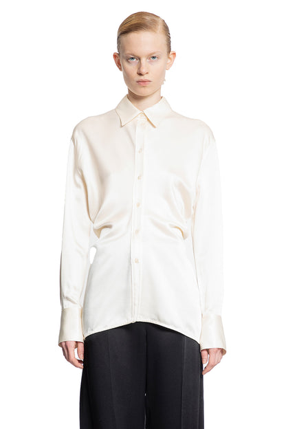 TOTEME WOMAN OFF-WHITE SHIRTS