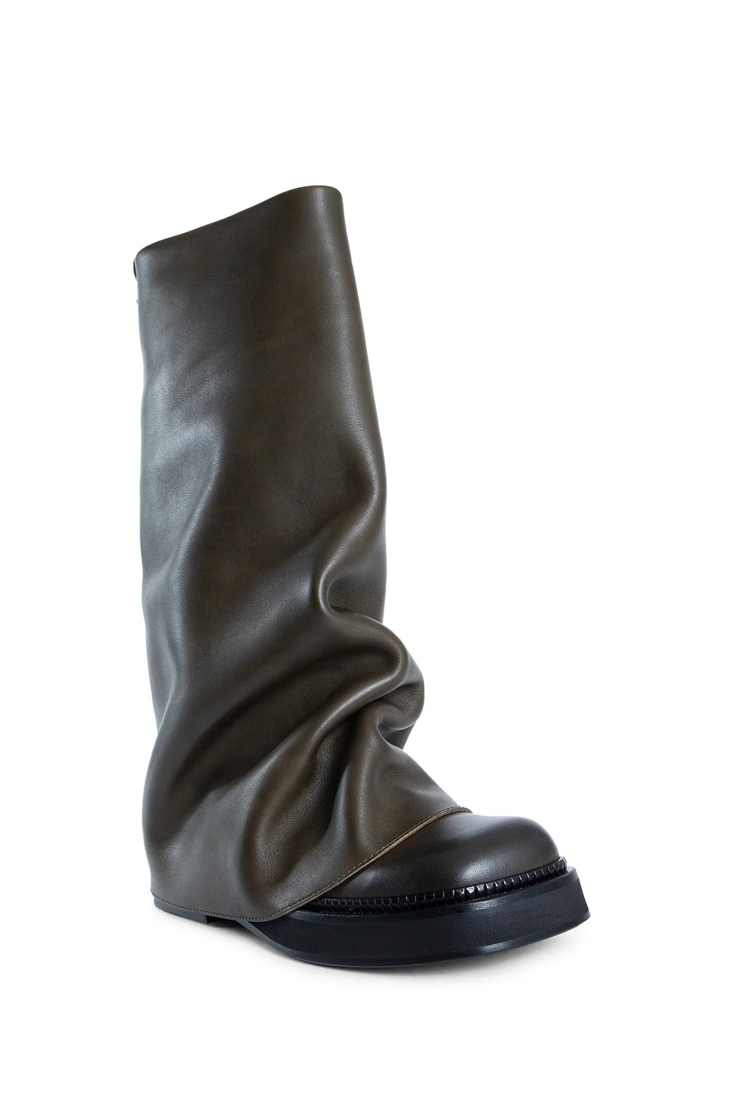 THE ATTICO WOMAN GREEN BOOTS - Antonioli.eu