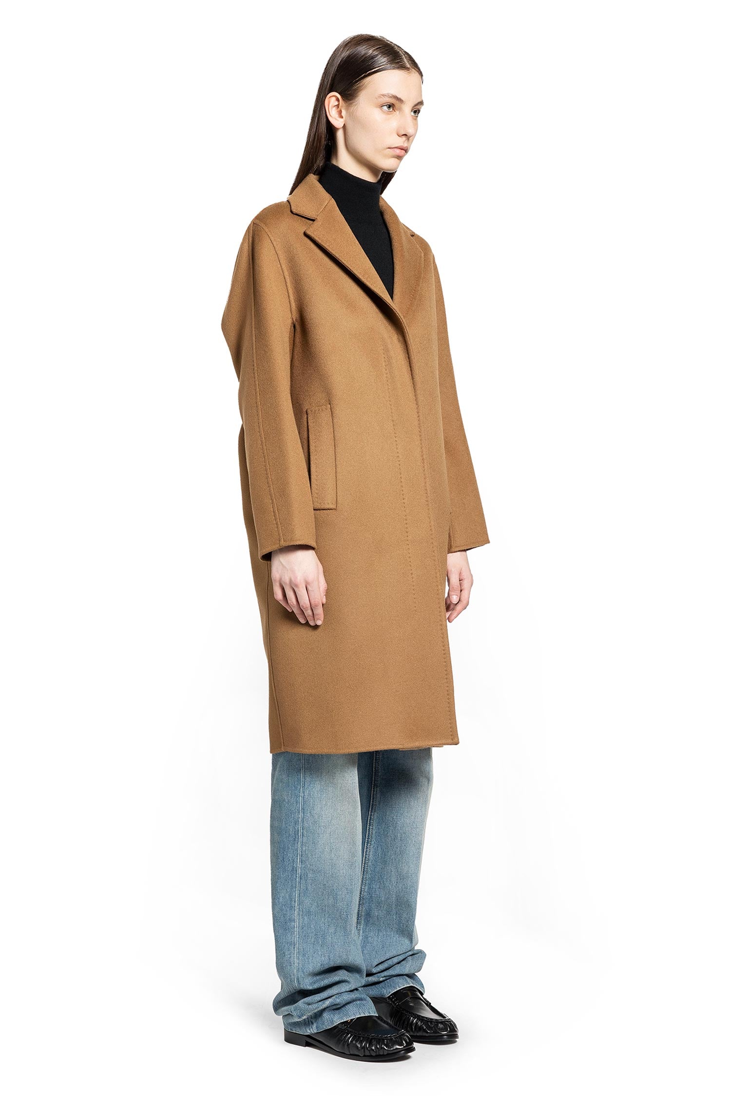 Masculine Cashmere Coat