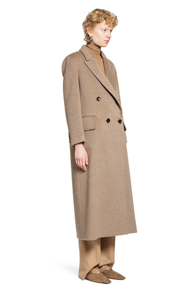 MAX MARA WOMAN BEIGE COATS