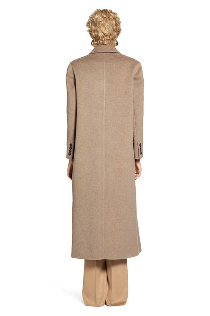 MAX MARA WOMAN BEIGE COATS
