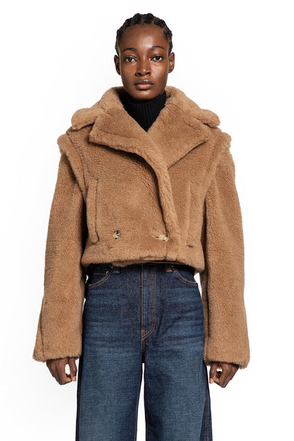 MAX MARA WOMAN BEIGE COATS