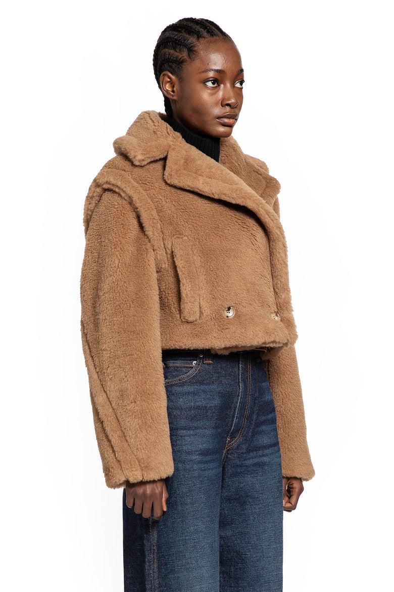 MAX MARA WOMAN BEIGE COATS