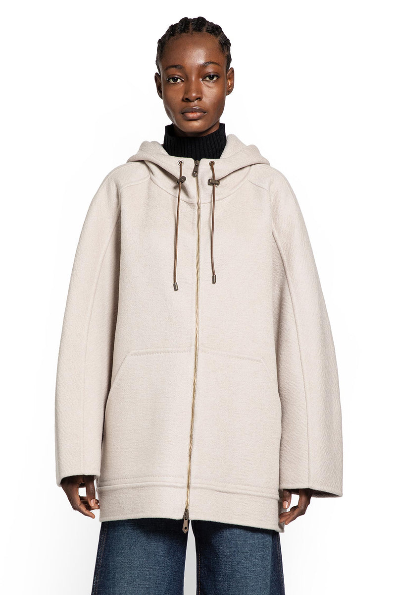 Pure Cashmere Hooded jacket