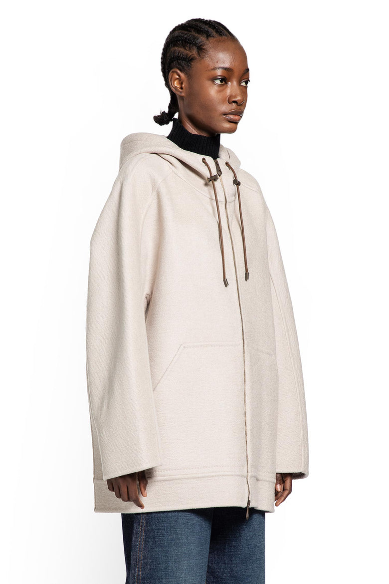MAX MARA WOMAN BEIGE JACKETS