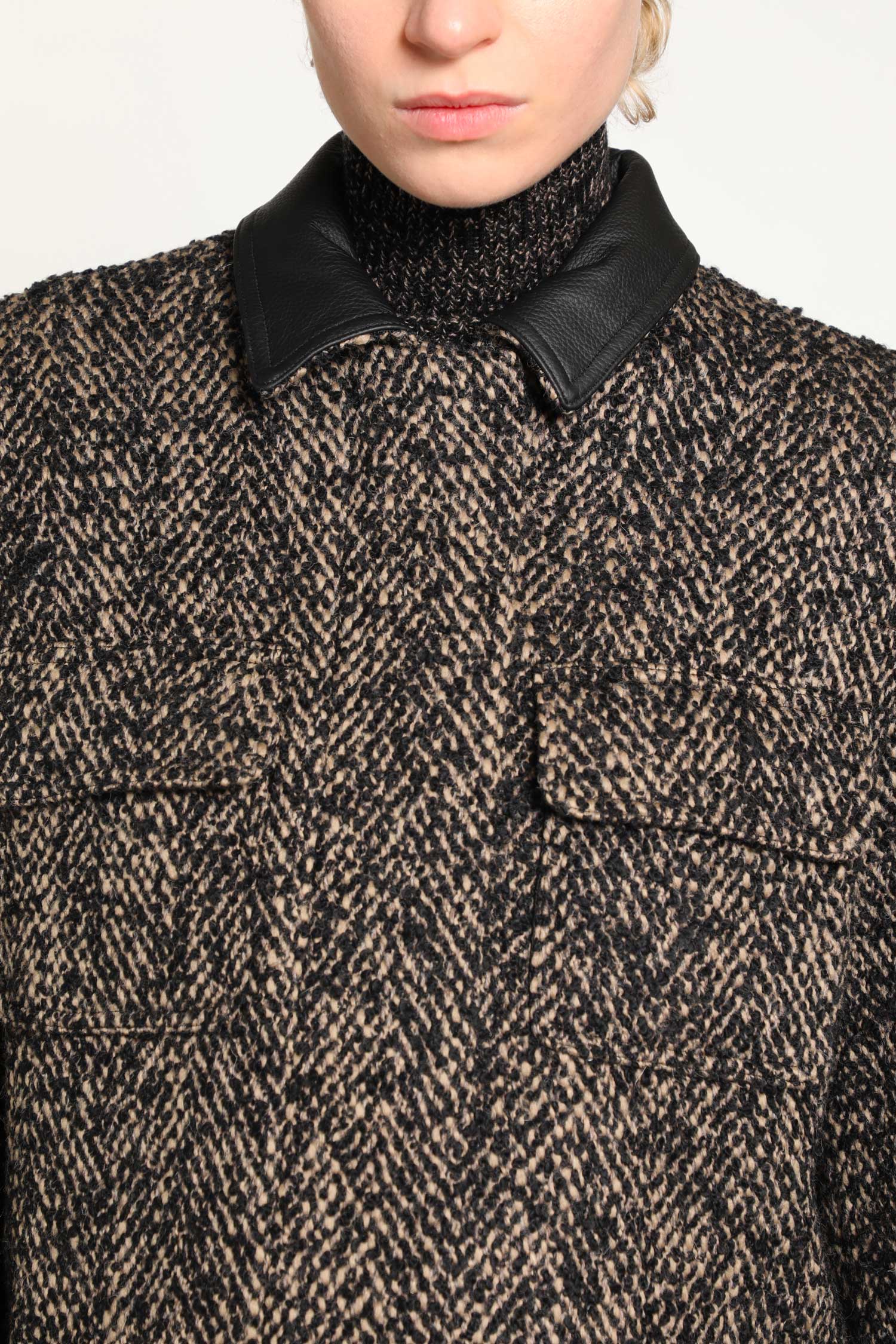 MAX MARA WOMAN BROWN JACKETS