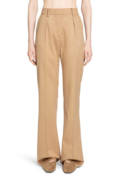 MAX MARA WOMAN BEIGE TROUSERS