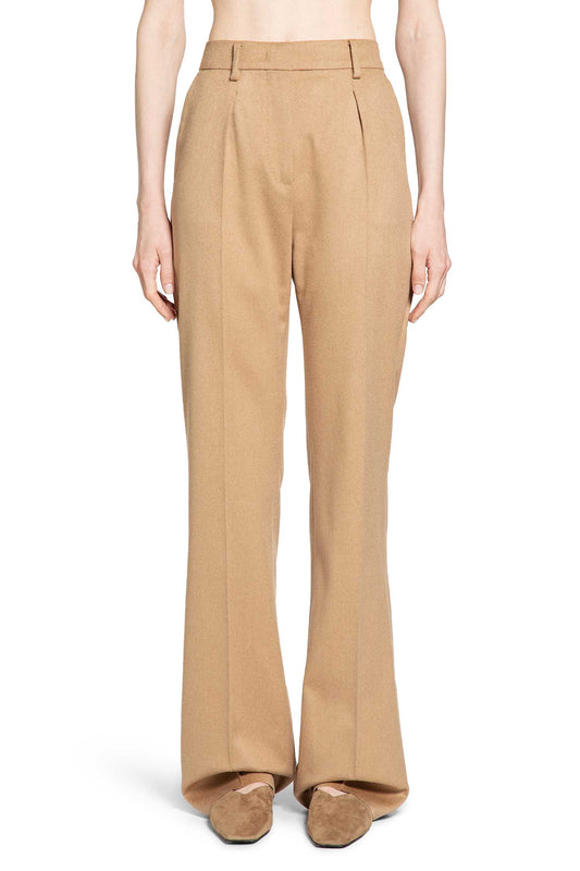 MAX MARA WOMAN BEIGE TROUSERS