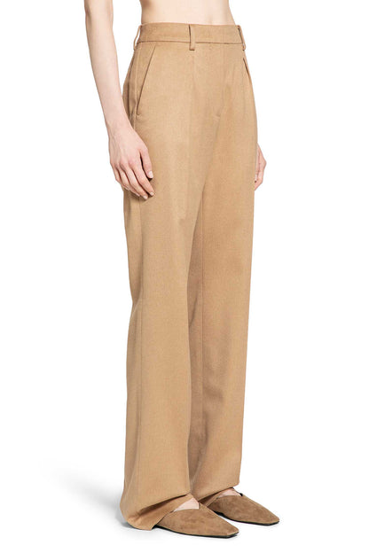 MAX MARA WOMAN BEIGE TROUSERS