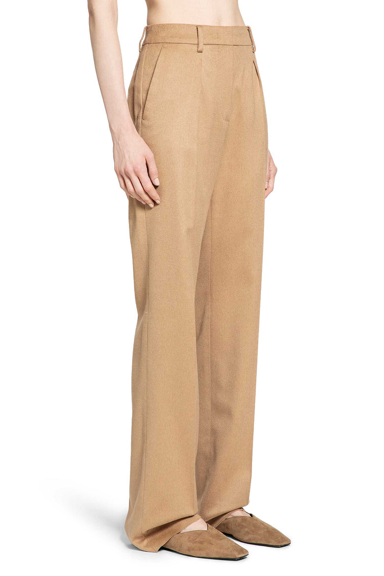 MAX MARA WOMAN BEIGE TROUSERS
