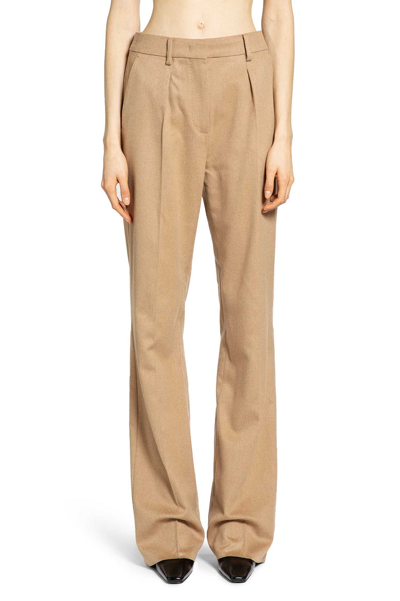 Menswear Camel Trousers