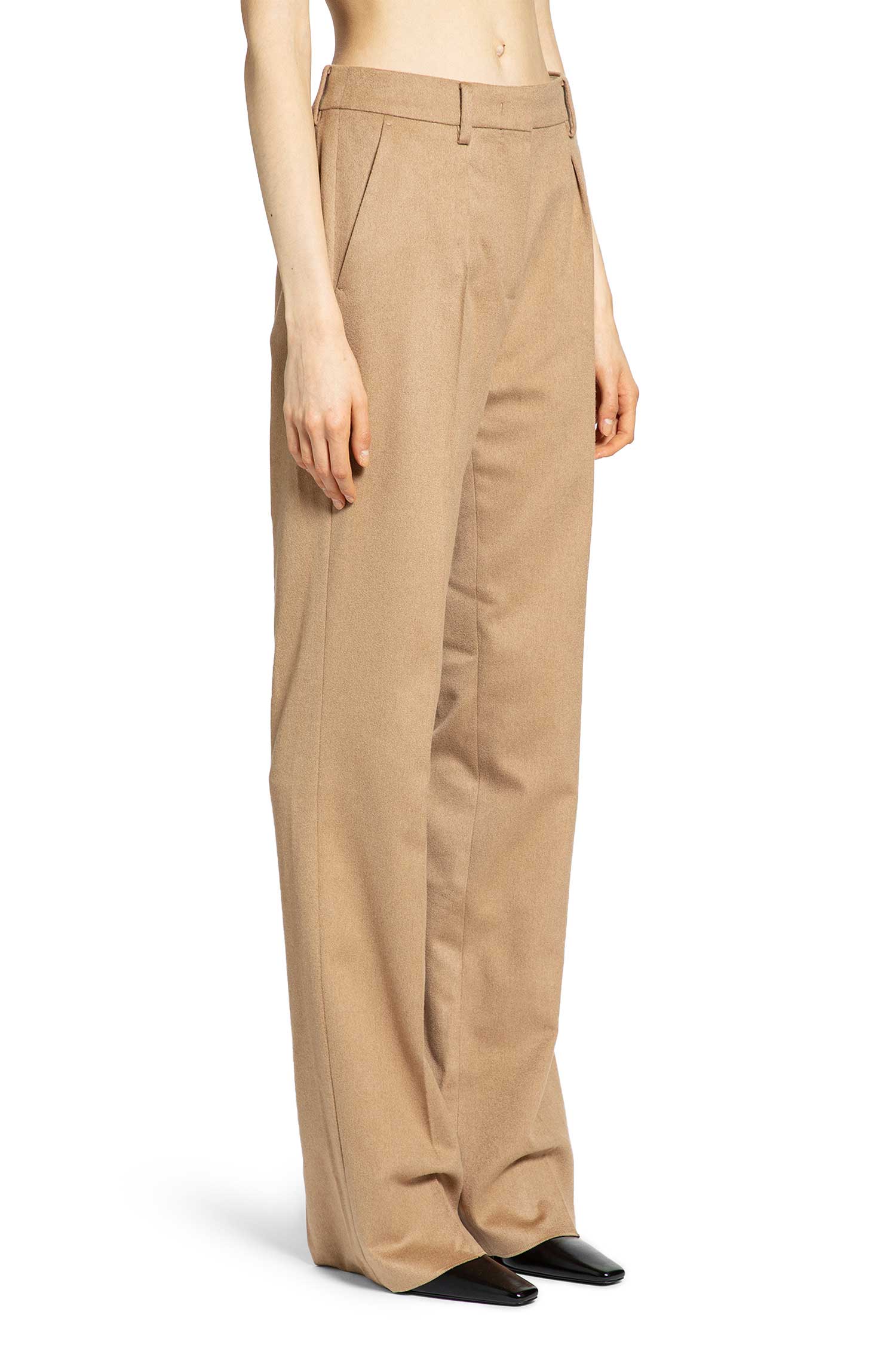 Menswear Camel Trousers