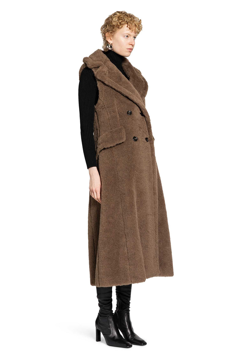 MAX MARA WOMAN BROWN COATS