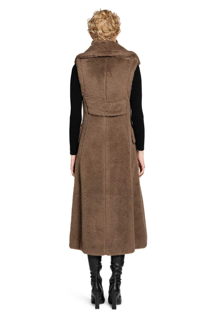 MAX MARA WOMAN BROWN COATS