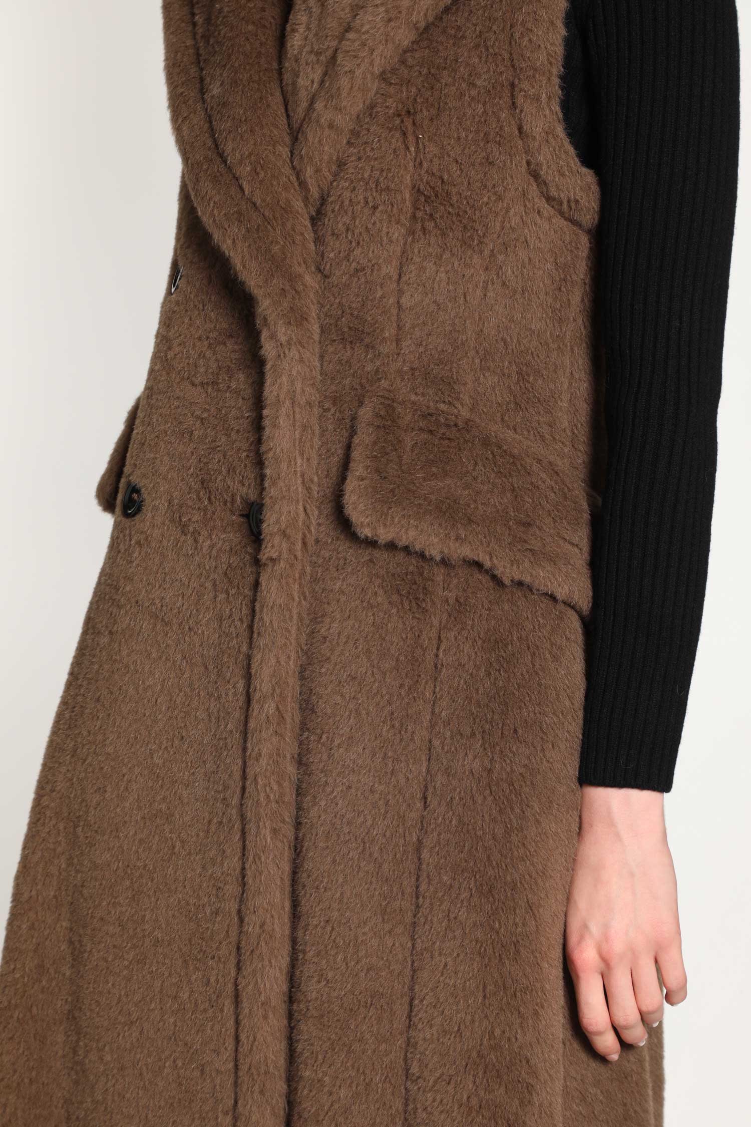 MAX MARA WOMAN BROWN COATS
