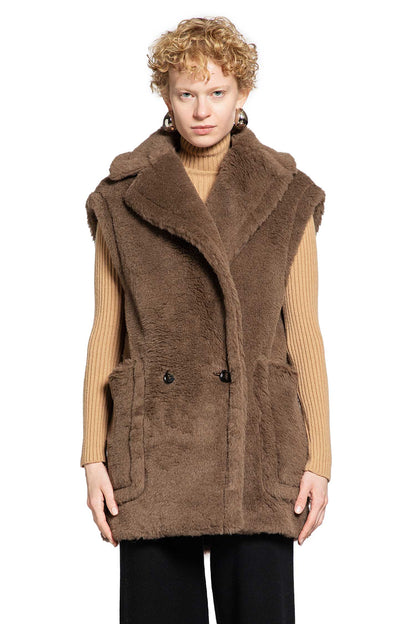 MAX MARA WOMAN BROWN COATS