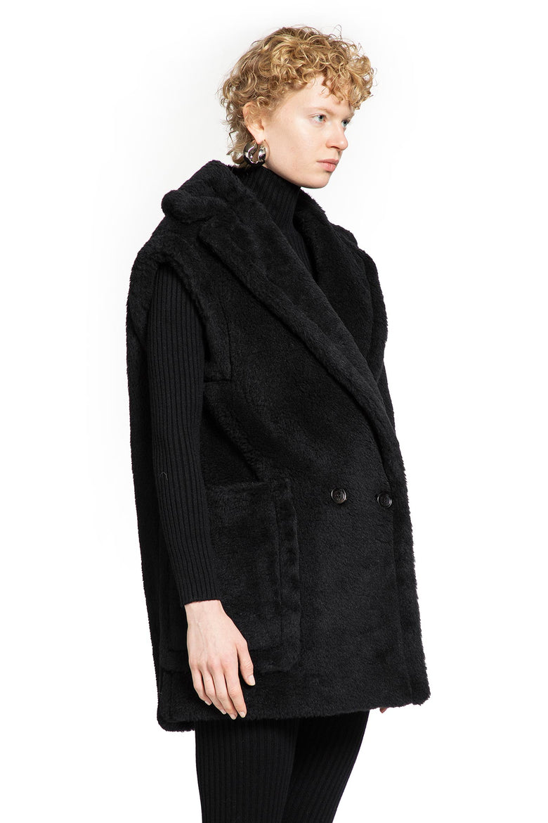 MAX MARA WOMAN BLACK COATS