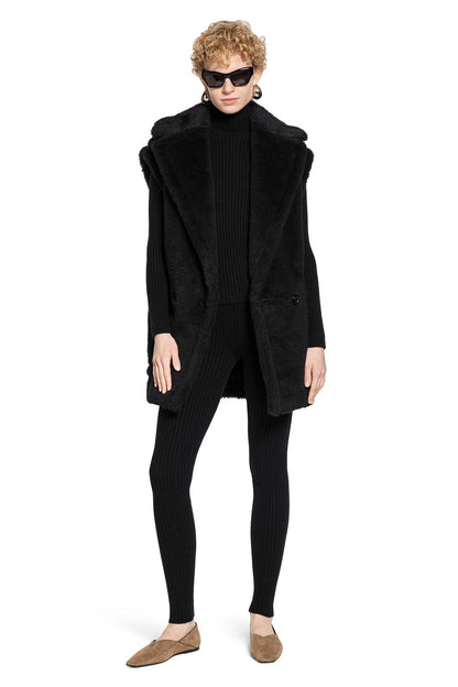 MAX MARA WOMAN BLACK COATS