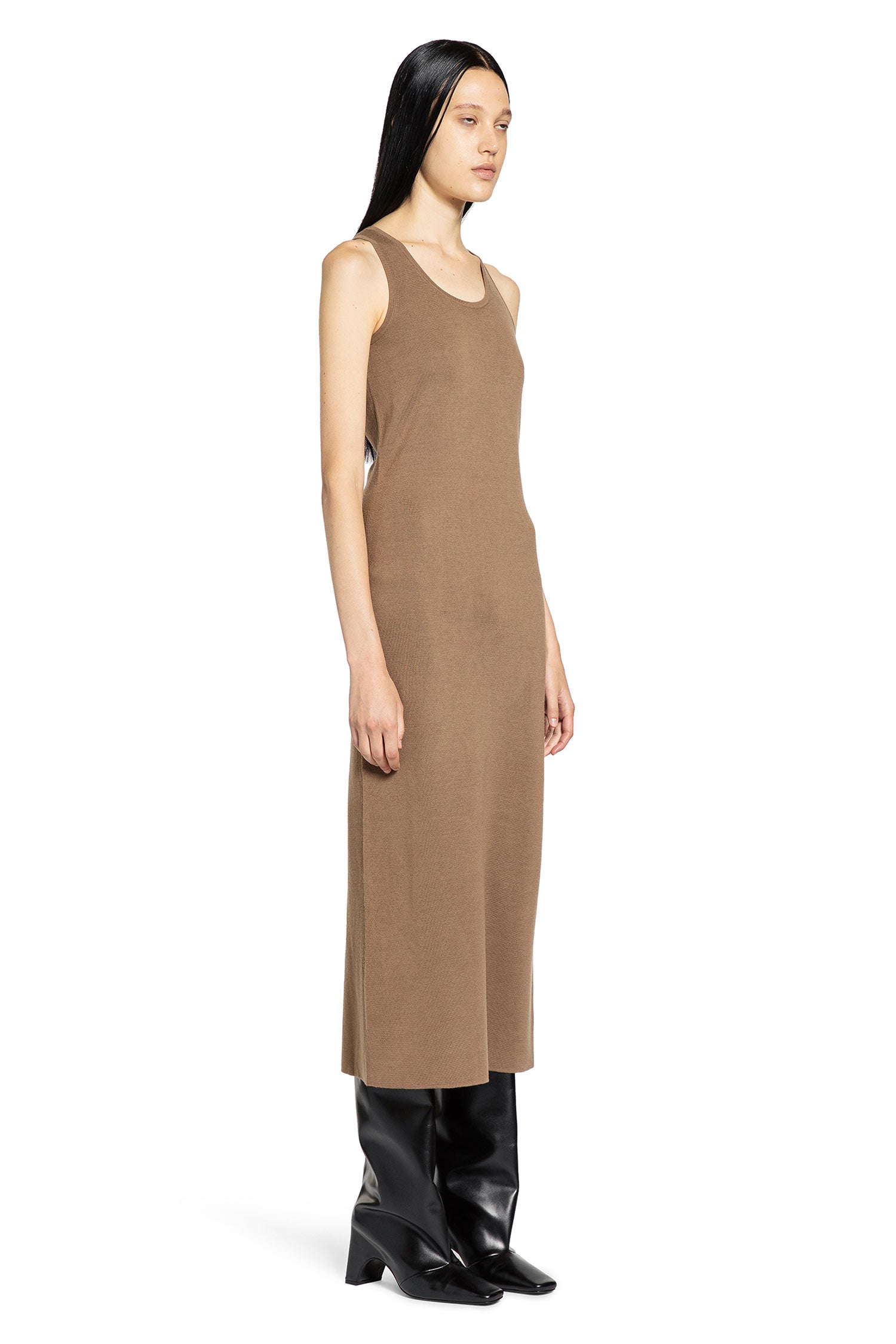 Slim Fit Wool Dress
