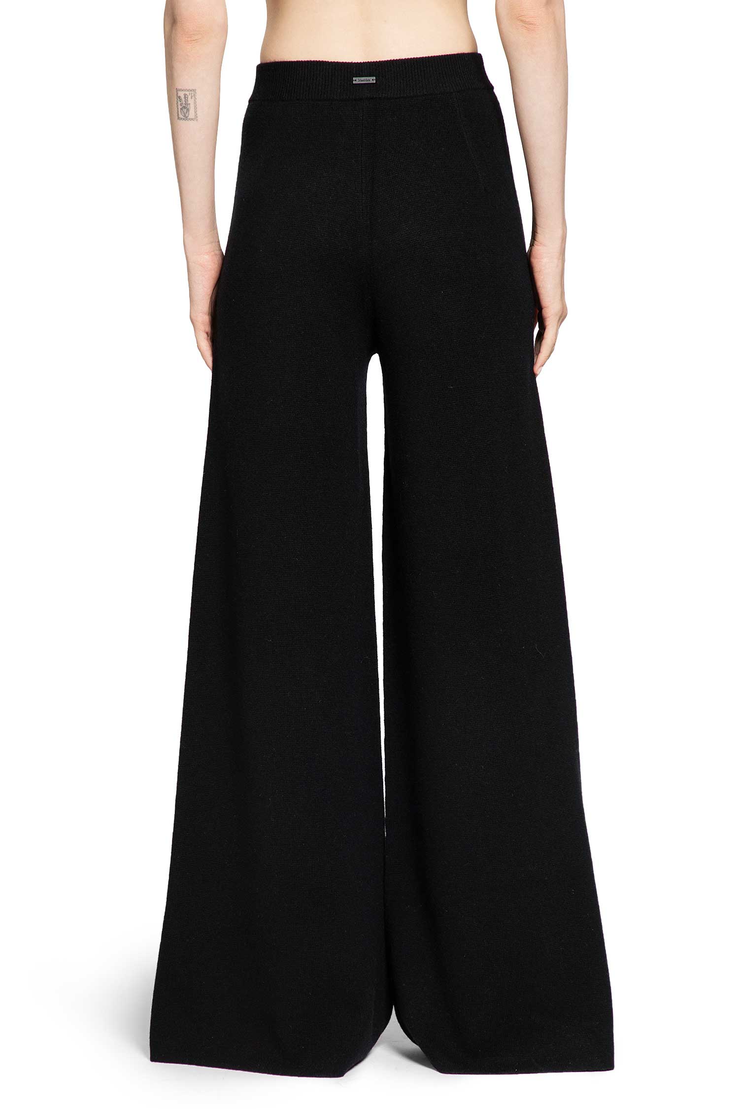 MAX MARA WOMAN BLACK TROUSERS