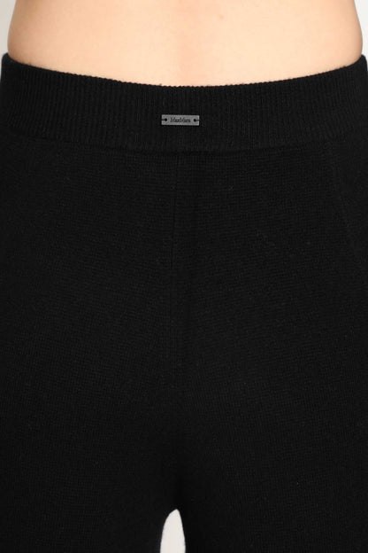 MAX MARA WOMAN BLACK TROUSERS