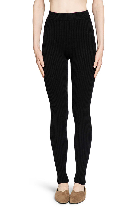 MAX MARA WOMAN BLACK TROUSERS