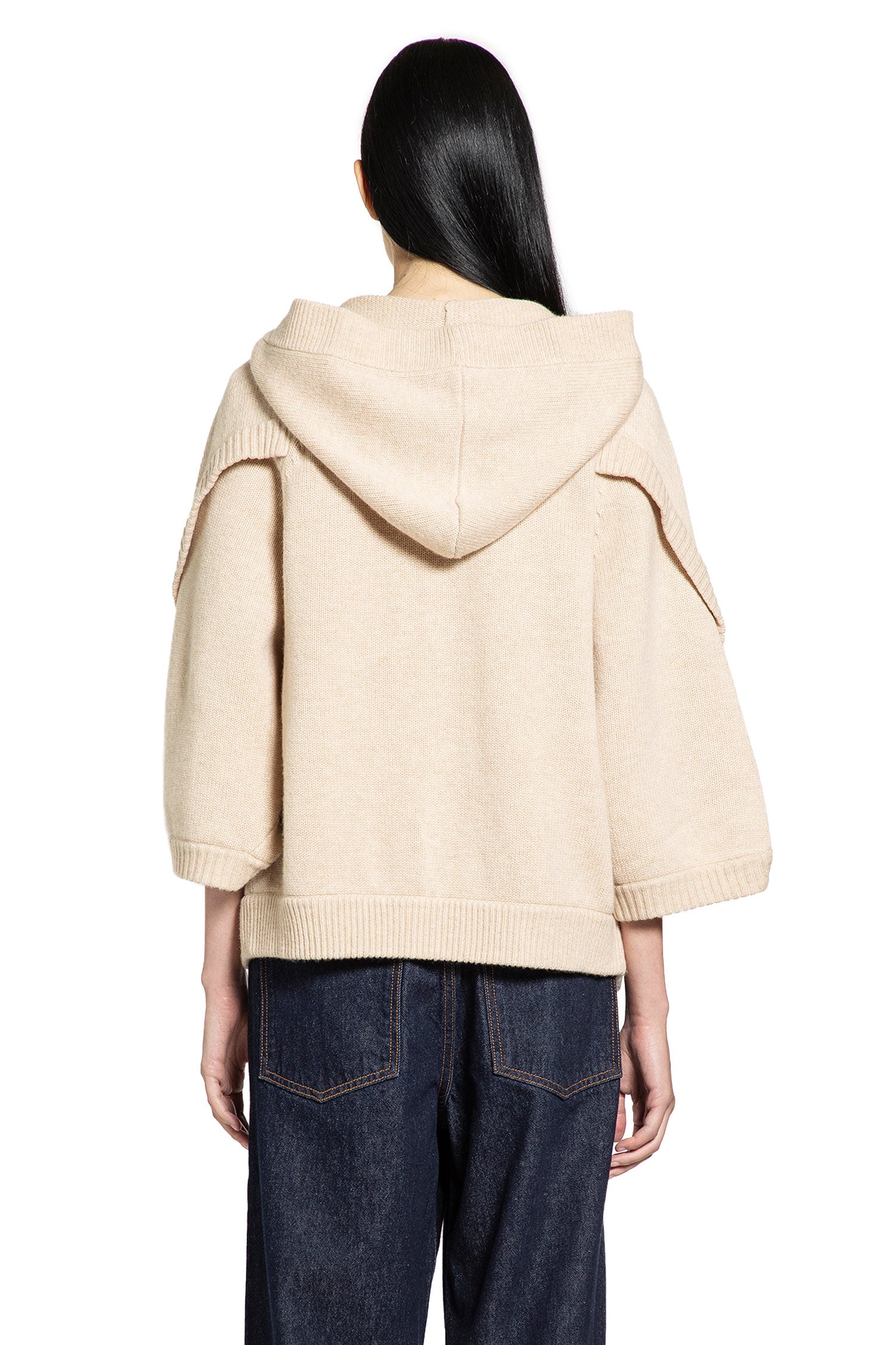 Wool and cashmere cardigan