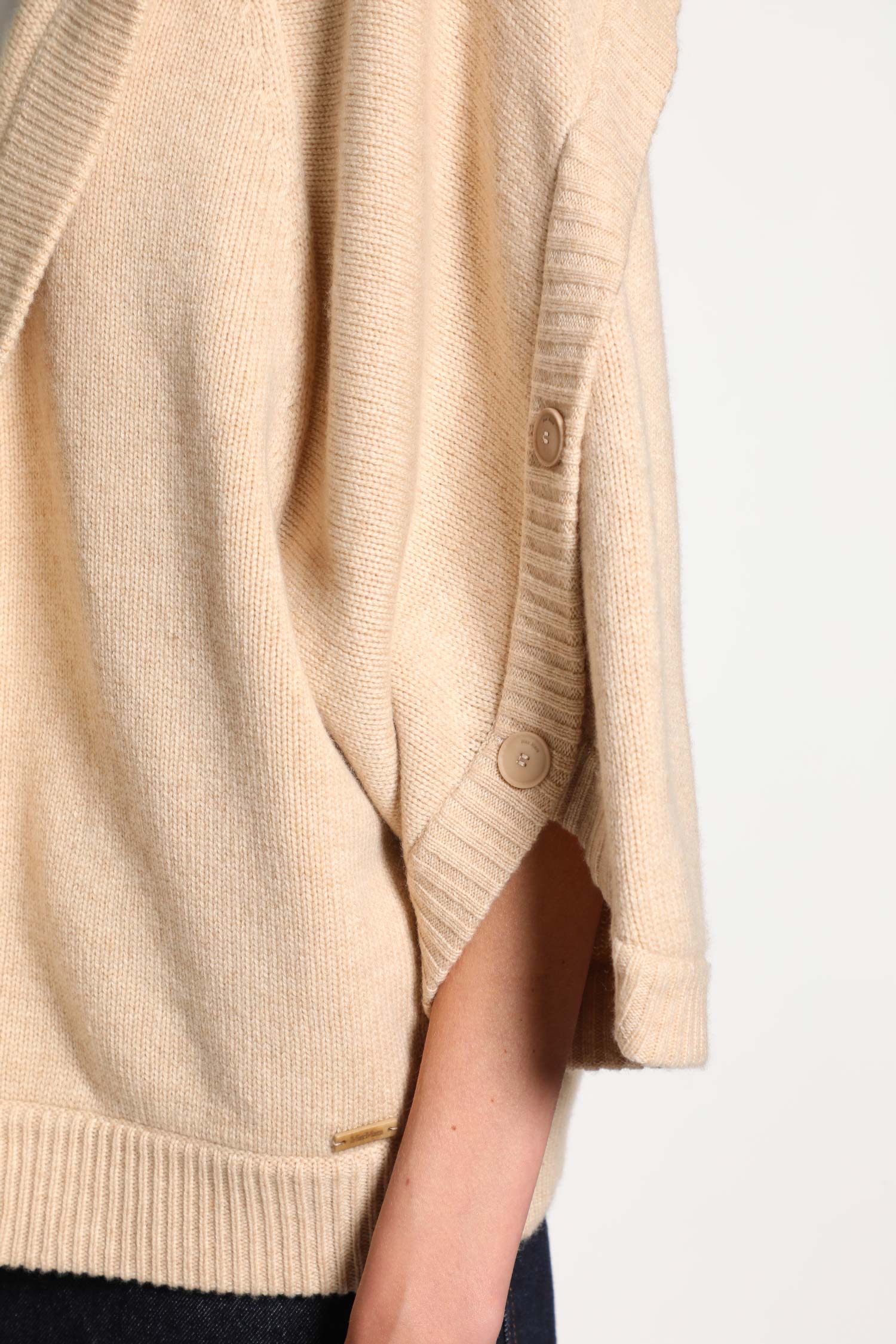 Wool and cashmere cardigan