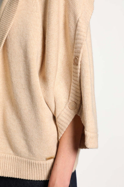 Wool and cashmere cardigan