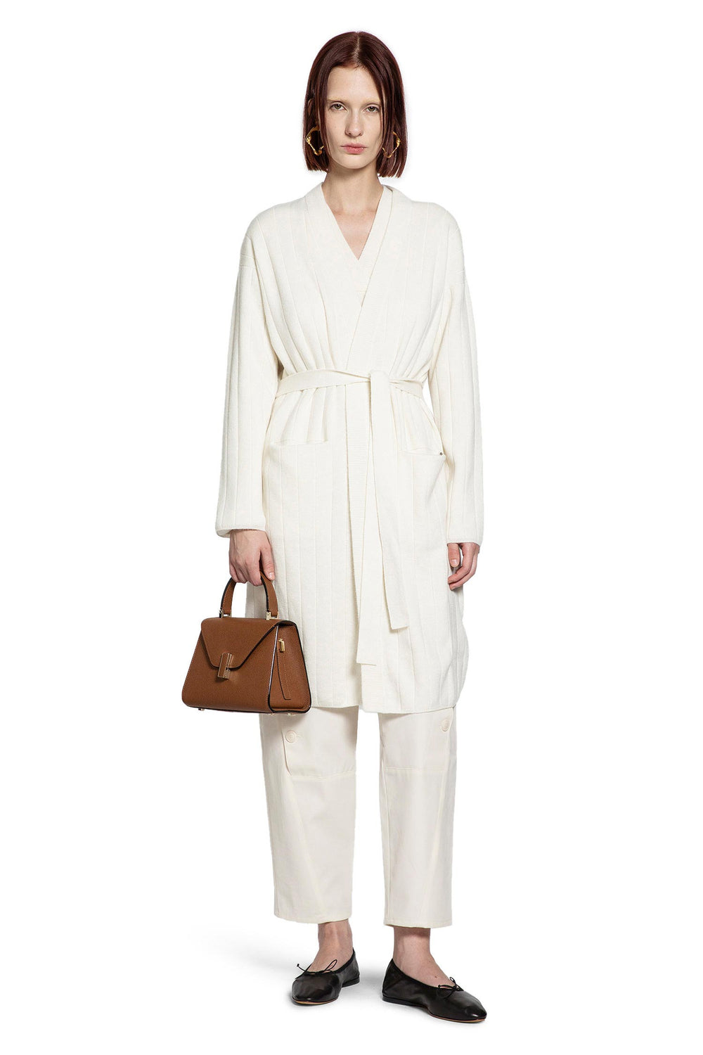 MAX MARA WOMAN WHITE KNITWEAR