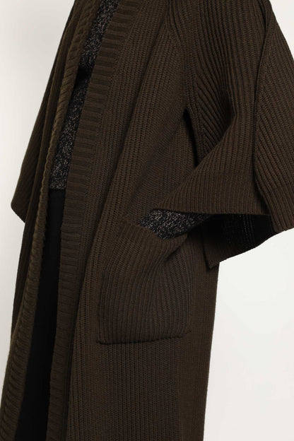 MAX MARA WOMAN BROWN KNITWEAR