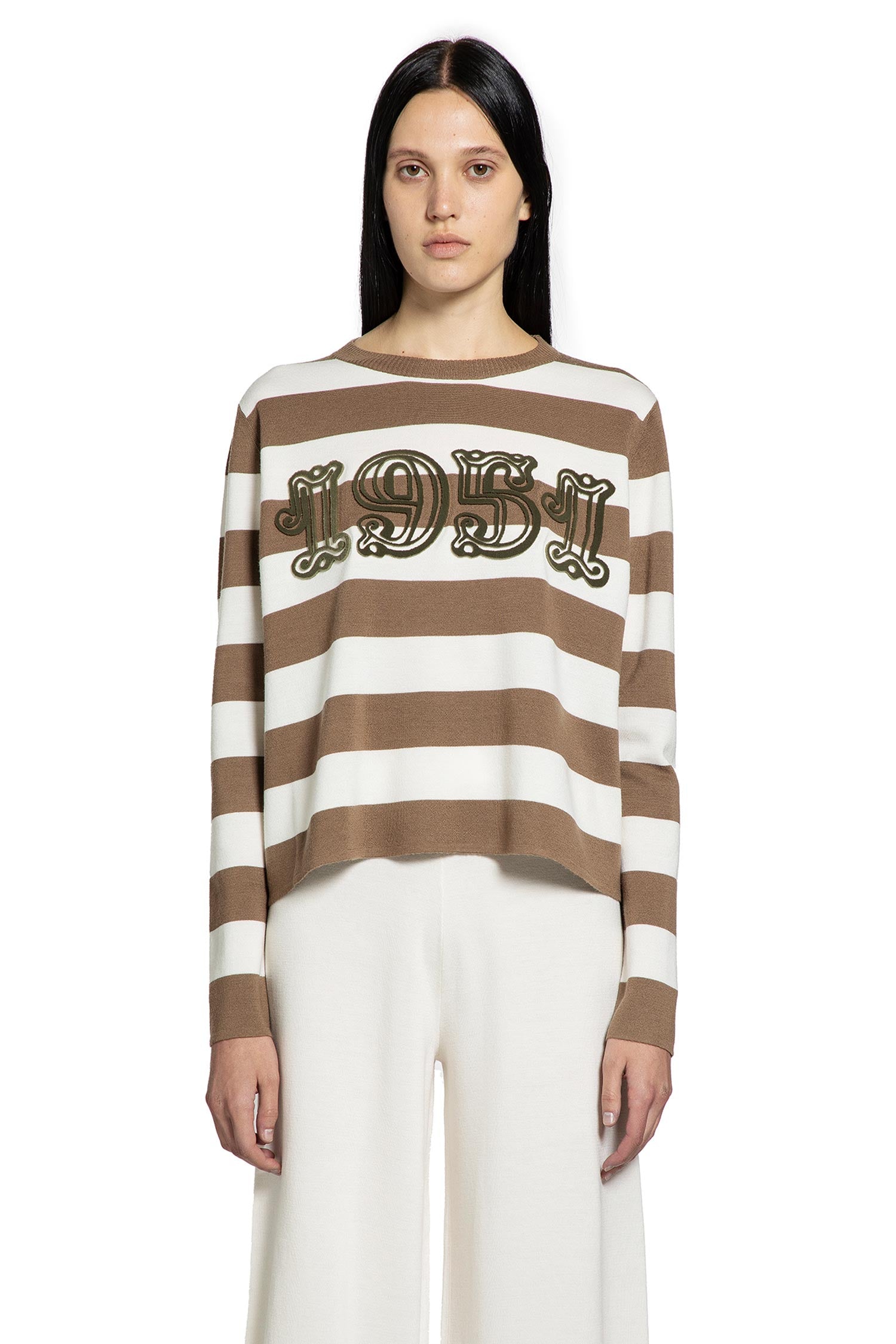 Embroidered Wool Sweater